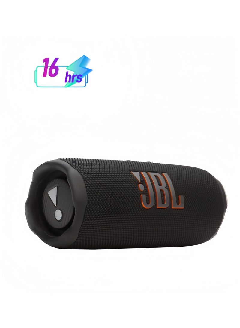 JBL Flip 7 - Sound With Ai Sound Boost, Up To 16 Hours Of Playtime, Multi-Speaker Connection Via Auracast, And Waterproof, Dustproof, Drop-Proof Design For All Adventures Black - Image 1
